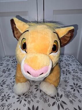 Disney Collection Simba Lion King Plush 18" Stuffed Animal DisneyEUC Collectible